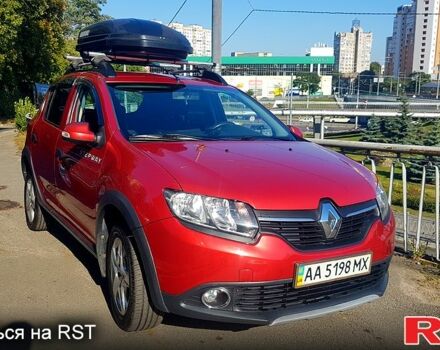 Червоний Рено Сандеро, об'ємом двигуна 1.6 л та пробігом 87 тис. км за 6300 $, фото 1 на Automoto.ua