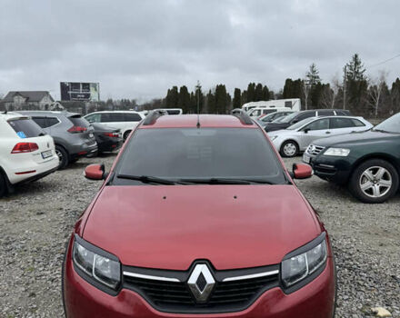 Красный Рено Сандеро, объемом двигателя 1.46 л и пробегом 141 тыс. км за 8800 $, фото 1 на Automoto.ua