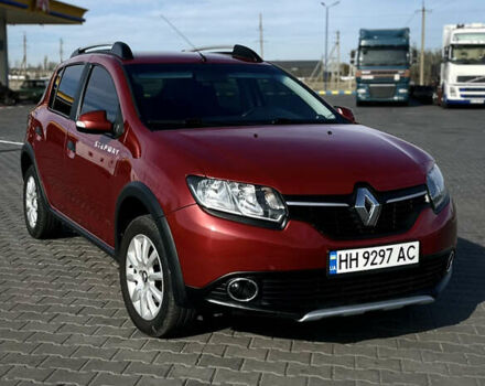 Червоний Рено Сандеро, об'ємом двигуна 1.6 л та пробігом 87 тис. км за 9900 $, фото 1 на Automoto.ua