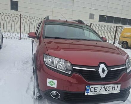 Червоний Рено Сандеро, об'ємом двигуна 0.9 л та пробігом 74 тис. км за 9600 $, фото 1 на Automoto.ua