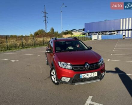 Красный Рено Сандеро, объемом двигателя 1.46 л и пробегом 62 тыс. км за 9500 $, фото 1 на Automoto.ua