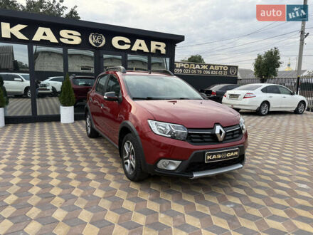 Рено Сандеро 2019 в Знаменке на Automoto.ua Красный Рено Сандеро, объемом двигателя 0.9 л и пробегом 59 тыс. км за 10300 $, фото 1 на Automoto.ua