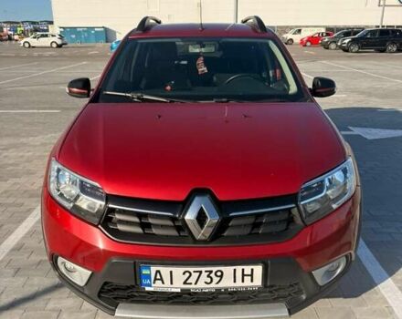 Червоний Рено Сандеро, об'ємом двигуна 0.9 л та пробігом 104 тис. км за 11700 $, фото 1 на Automoto.ua
