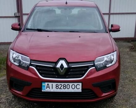 Красный Рено Сандеро, объемом двигателя 0.9 л и пробегом 48 тыс. км за 9678 $, фото 1 на Automoto.ua