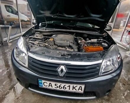 Серый Рено Сандеро, объемом двигателя 1.39 л и пробегом 318 тыс. км за 4300 $, фото 10 на Automoto.ua