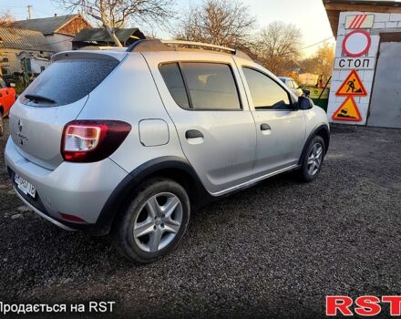 Серый Рено Сандеро, объемом двигателя 1.5 л и пробегом 106 тыс. км за 7500 $, фото 2 на Automoto.ua