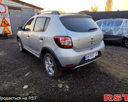 Серый Рено Сандеро, объемом двигателя 1.5 л и пробегом 106 тыс. км за 7500 $, фото 1 на Automoto.ua