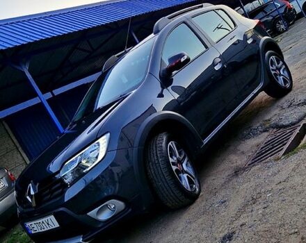 Серый Рено Сандеро, объемом двигателя 0.9 л и пробегом 87 тыс. км за 10999 $, фото 1 на Automoto.ua