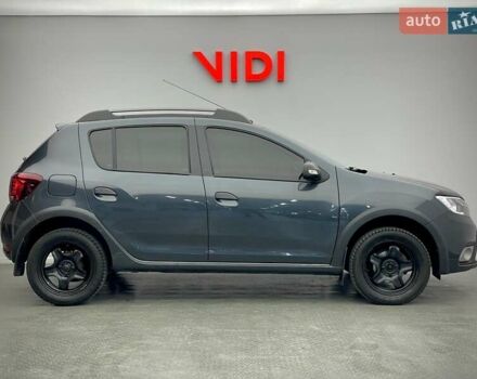Серый Рено Сандеро, объемом двигателя 1 л и пробегом 58 тыс. км за 10884 $, фото 3 на Automoto.ua