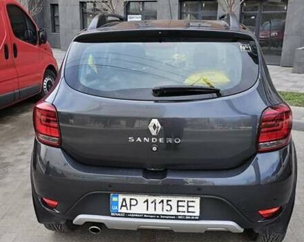 Сірий Рено Сандеро, об'ємом двигуна 0.9 л та пробігом 18 тис. км за 12500 $, фото 4 на Automoto.ua