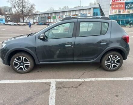 Серый Рено Сандеро, объемом двигателя 0.9 л и пробегом 12 тыс. км за 10400 $, фото 3 на Automoto.ua