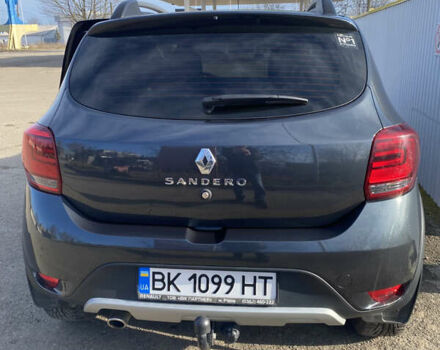 Серый Рено Сандеро, объемом двигателя 1.46 л и пробегом 33 тыс. км за 13500 $, фото 4 на Automoto.ua