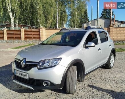 Серый Рено Сандеро, объемом двигателя 1.46 л и пробегом 144 тыс. км за 6800 $, фото 1 на Automoto.ua