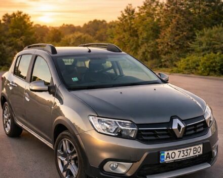 Серый Рено Сандеро, объемом двигателя 0.9 л и пробегом 55 тыс. км за 8300 $, фото 1 на Automoto.ua