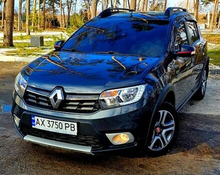 Сірий Рено Сандеро, об'ємом двигуна 0.9 л та пробігом 59 тис. км за 10870 $, фото 1 на Automoto.ua