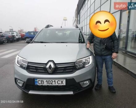 Серый Рено Сандеро, объемом двигателя 1.46 л и пробегом 104 тыс. км за 12200 $, фото 1 на Automoto.ua