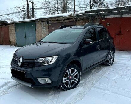 Серый Рено Сандеро, объемом двигателя 1.5 л и пробегом 53 тыс. км за 11700 $, фото 1 на Automoto.ua