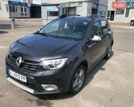 Сірий Рено Сандеро, об'ємом двигуна 0.9 л та пробігом 65 тис. км за 11400 $, фото 1 на Automoto.ua