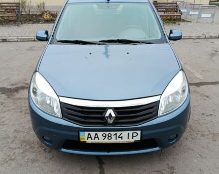 Синій Рено Сандеро, об'ємом двигуна 1.6 л та пробігом 217 тис. км за 4900 $, фото 9 на Automoto.ua