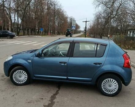 Синій Рено Сандеро, об'ємом двигуна 1.6 л та пробігом 217 тис. км за 4900 $, фото 5 на Automoto.ua