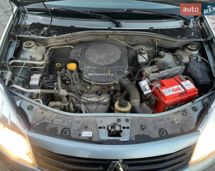 Синий Рено Сандеро, объемом двигателя 1.4 л и пробегом 130 тыс. км за 4150 $, фото 9 на Automoto.ua