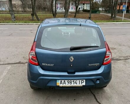 Синій Рено Сандеро, об'ємом двигуна 1.6 л та пробігом 217 тис. км за 4900 $, фото 8 на Automoto.ua
