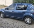 Синий Рено Сандеро, объемом двигателя 1.6 л и пробегом 200 тыс. км за 6000 $, фото 3 на Automoto.ua