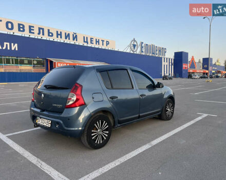 Синий Рено Сандеро, объемом двигателя 1.39 л и пробегом 230 тыс. км за 4500 $, фото 12 на Automoto.ua