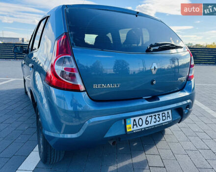 Рено Сандеро 2011 в Мукачеве на Automoto.ua Синий Рено Сандеро, объемом двигателя 1.4 л и пробегом 213 тыс. км за 4400 $, фото 6 на Automoto.ua