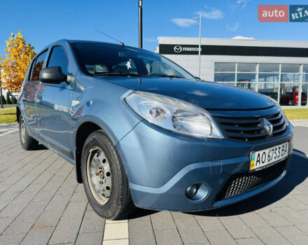 Рено Сандеро 2011 в Мукачеве на Automoto.ua Синий Рено Сандеро, объемом двигателя 1.4 л и пробегом 213 тыс. км за 4400 $, фото 1 на Automoto.ua