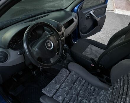 Синий Рено Сандеро, объемом двигателя 1.4 л и пробегом 400 тыс. км за 3400 $, фото 4 на Automoto.ua