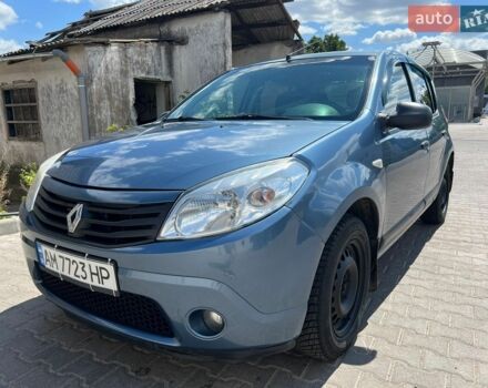 Синій Рено Сандеро, об'ємом двигуна 1.39 л та пробігом 173 тис. км за 6000 $, фото 8 на Automoto.ua