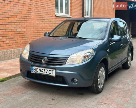 Синій Рено Сандеро, об'ємом двигуна 1.6 л та пробігом 136 тис. км за 6500 $, фото 9 на Automoto.ua