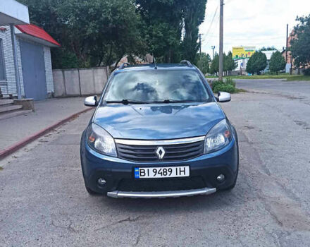 Синій Рено Сандеро, об'ємом двигуна 1.6 л та пробігом 175 тис. км за 7400 $, фото 1 на Automoto.ua