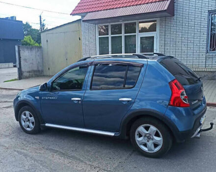 Синій Рено Сандеро, об'ємом двигуна 1.6 л та пробігом 175 тис. км за 7400 $, фото 3 на Automoto.ua