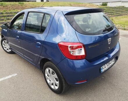 Синий Рено Сандеро, объемом двигателя 1.1 л и пробегом 68 тыс. км за 7000 $, фото 1 на Automoto.ua