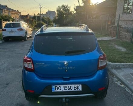 Синій Рено Сандеро, об'ємом двигуна 1.46 л та пробігом 152 тис. км за 7000 $, фото 4 на Automoto.ua