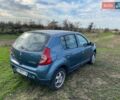 Синий Рено Сандеро, объемом двигателя 1.39 л и пробегом 123 тыс. км за 3999 $, фото 2 на Automoto.ua