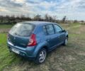 Синий Рено Сандеро, объемом двигателя 1.4 л и пробегом 123 тыс. км за 3999 $, фото 1 на Automoto.ua