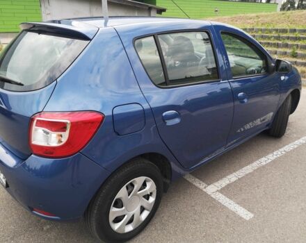 Синий Рено Сандеро, объемом двигателя 1.1 л и пробегом 68 тыс. км за 7000 $, фото 2 на Automoto.ua