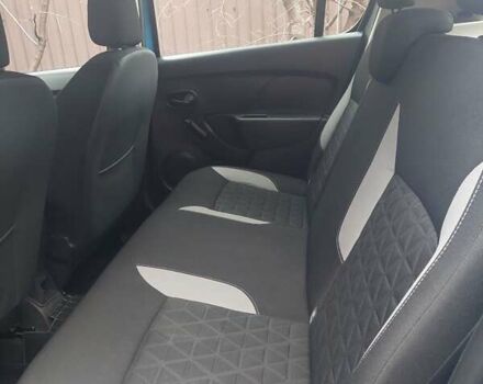 Синий Рено Сандеро, объемом двигателя 1.46 л и пробегом 117 тыс. км за 8600 $, фото 9 на Automoto.ua