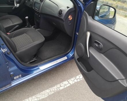 Синий Рено Сандеро, объемом двигателя 1.1 л и пробегом 68 тыс. км за 7000 $, фото 13 на Automoto.ua