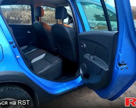 Синий Рено Сандеро, объемом двигателя 1.6 л и пробегом 115 тыс. км за 8300 $, фото 9 на Automoto.ua