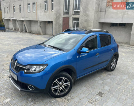 Синій Рено Сандеро, об'ємом двигуна 1.6 л та пробігом 126 тис. км за 7500 $, фото 4 на Automoto.ua