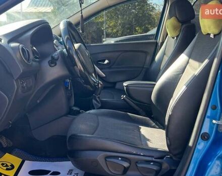 Синий Рено Сандеро, объемом двигателя 1.46 л и пробегом 188 тыс. км за 7900 $, фото 6 на Automoto.ua