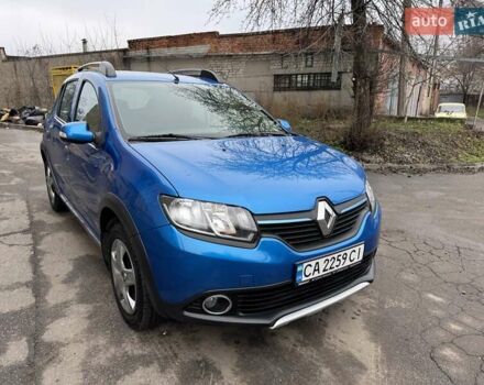 Синий Рено Сандеро, объемом двигателя 1.46 л и пробегом 150 тыс. км за 7500 $, фото 1 на Automoto.ua