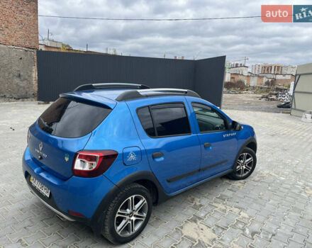 Синій Рено Сандеро, об'ємом двигуна 1.6 л та пробігом 126 тис. км за 7500 $, фото 8 на Automoto.ua