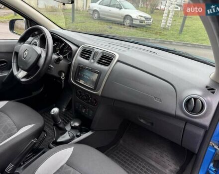 Синий Рено Сандеро, объемом двигателя 1.46 л и пробегом 150 тыс. км за 7500 $, фото 11 на Automoto.ua