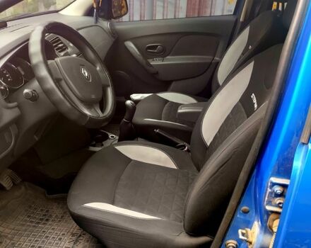 Синий Рено Сандеро, объемом двигателя 1.5 л и пробегом 107 тыс. км за 7900 $, фото 10 на Automoto.ua