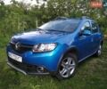 Синий Рено Сандеро, объемом двигателя 1.5 л и пробегом 158 тыс. км за 7500 $, фото 1 на Automoto.ua
